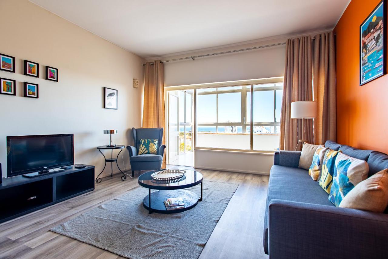 Amazing Sea View Apt With Pool Cascais - Atjoanas Eksteriør bilde