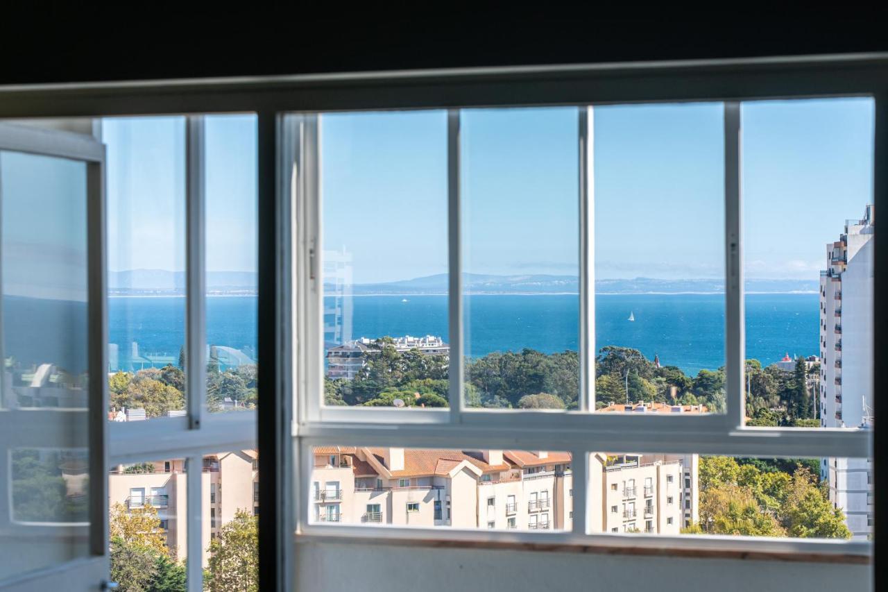 Amazing Sea View Apt With Pool Cascais - Atjoanas Eksteriør bilde