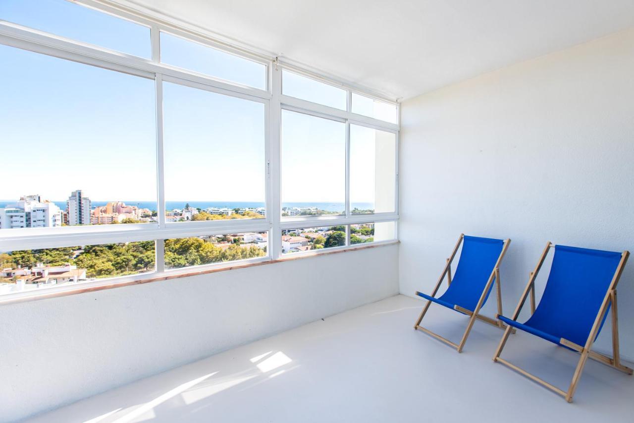 Amazing Sea View Apt With Pool Cascais - Atjoanas Eksteriør bilde