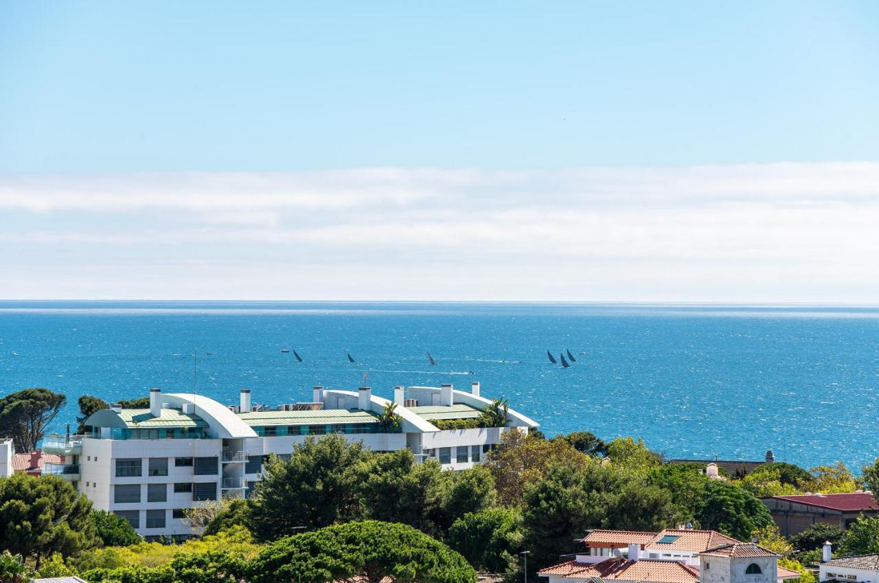 Amazing Sea View Apt With Pool Cascais - Atjoanas Eksteriør bilde