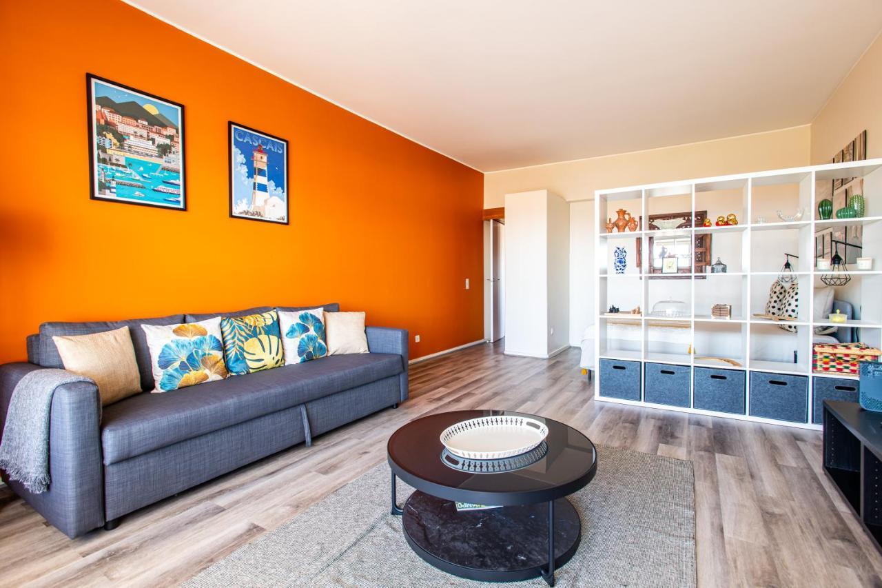 Amazing Sea View Apt With Pool Cascais - Atjoanas Eksteriør bilde